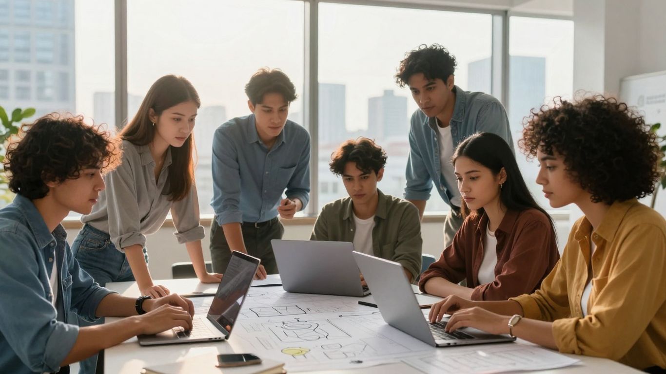 Europäische Startups und neue Unternehmen fördern und unterstützen.